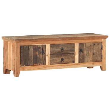 vidaXL Έπιπλο Τηλεόρασης 120x30x40cm Μασίφ Ακακία/Ανακυκλωμένο Ξύλο