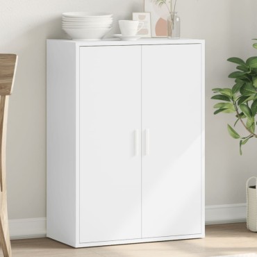 vidaXL Βοηθητικό Ντουλάπι Λευκό 60x31x84cm από Επεξεργασμένο Ξύλο 1 τεμ.