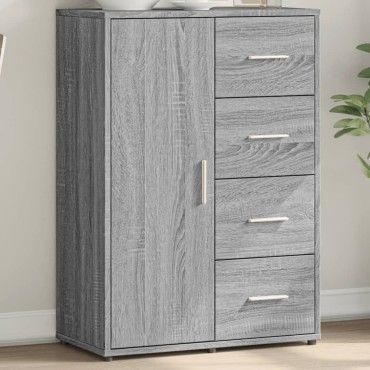 vidaXL Ντουλάπι Γκρι Sonoma 60x31x84cm από Επεξεργασμένο Ξύλο 1 τεμ.