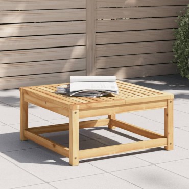 vidaXL Τραπέζι Κήπου 63x63x30cm από Μασίφ Ξύλο Ακακίας