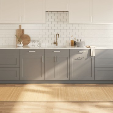 vidaXL Χαλί Ορθογώνιο Ανοιχτό Φυσικό 80x500cm Μπαμπού