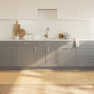 vidaXL Χαλί Ορθογώνιο Ανοιχτό Φυσικό 80x1000cm Μπαμπού