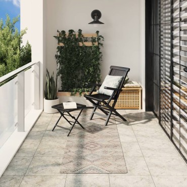 vidaXL Χαλί ARBIZU Vintage Σχέδιο Εσωτ. / Εξωτερ. Χώρου 80x250cm