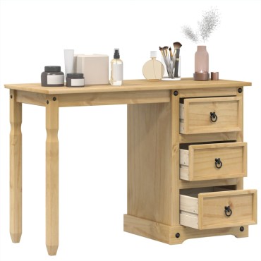 vidaXL Μπουντουάρ Corona 110x47x75cm από Μασίφ Ξύλο Πεύκου 1 τεμ.