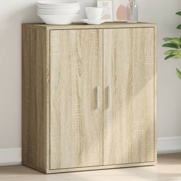vidaXL Ντουλάπι Sonoma Δρυς 79x38x80cm Επεξεργασμένο Ξύλο 1 τεμ.