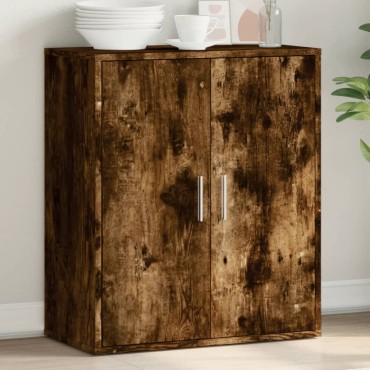 vidaXL Βοηθητικό Ντουλάπι Καπνιστή Δρυς 79x38x80cm Επεξεργασμένο Ξύλο 1 τεμ.