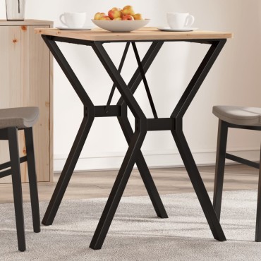 vidaXL Πόδια Τραπεζαρίας σε Σχήμα «Y» 60x50x73cm Ατσάλι 1 τεμ.