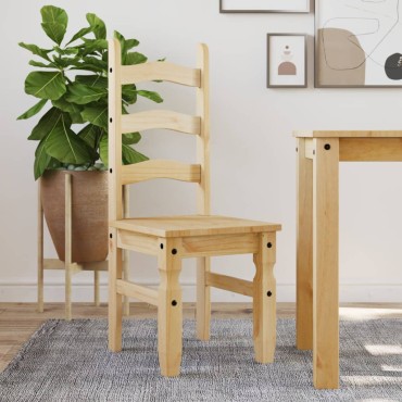 vidaXL Καρέκλες Τραπεζαρίας Corona 42x47x107cm από Μασίφ Ξύλο Πεύκου