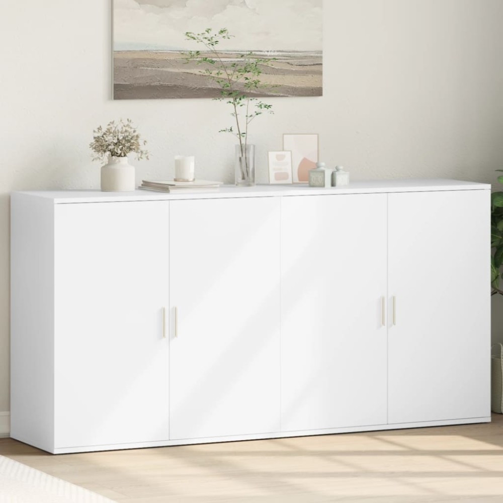vidaXL Βοηθητικά Ντουλάπια 2 τεμ. 79x38x80cm από Επεξεργασμένο Ξύλο