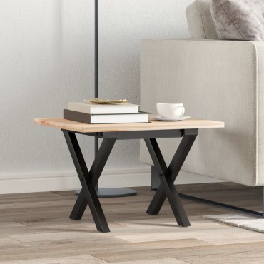 vidaXL Πόδια Τραπεζιού Σαλονιού σε Σχήμα «X» 40x40x33cm Ατσάλι 1 τεμ.