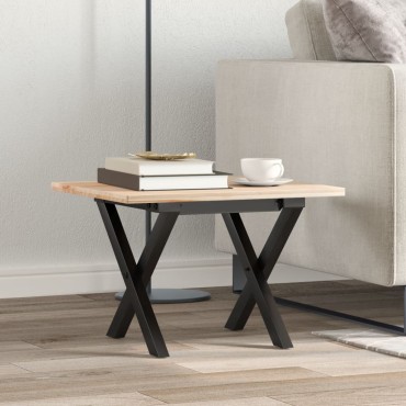vidaXL Πόδια Τραπεζιού Σαλονιού σε Σχήμα «X» 30x30x33cm Ατσάλι 1 τεμ.