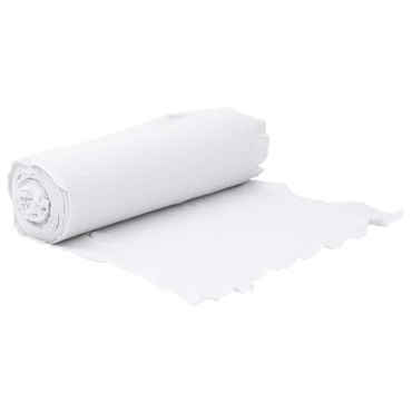 vidaXL Μεμβράνη με Γεωύφασμα Λευκή 1 x 150 μ. Πολυεστερικές Ίνες