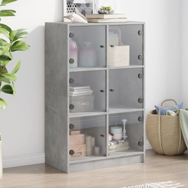 vidaXL Ντουλάπι με Πόρτες 68x37x109cm από Επεξεργασμένο Ξύλο 1 τεμ.