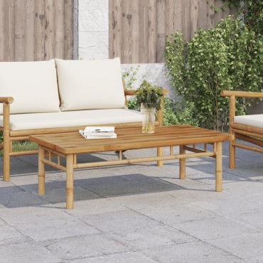 vidaXL Τραπεζάκι Σαλονιού 110x55x35cm από Μπαμπού 1 τεμ.