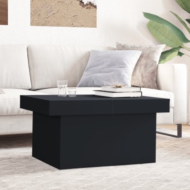 vidaXL Τραπεζάκι Σαλονιού Μαύρο 100x55x40cm Επεξεργασμένο Ξύλο 1 τεμ.