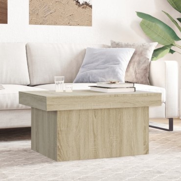 vidaXL Τραπεζάκι Σαλονιού Sonoma Δρυς 100x55x40cm Επεξεργασμένο Ξύλο 1 τεμ.