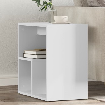 vidaXL Τραπέζια Βοηθητικά 2 τεμ. Λευκά 50x30x50cm Επεξεργασμένο Ξύλο