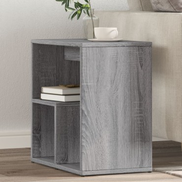 vidaXL Βοηθητικά Τραπέζια 2 τεμ. Γκρι Sonoma 50x30x50cm Επεξ. Ξύλο