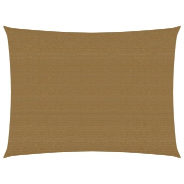 vidaXL Πανί Σκίασης Taupe 2,5 x 4 μ. από HDPE 160 γρ./μ²