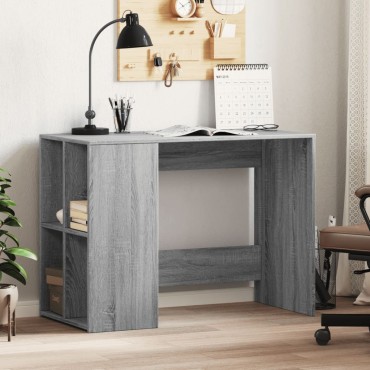 vidaXL Γραφείο Γκρι Sonoma 102x50x75cm από Επεξεργασμένο Ξύλο 1 τεμ.