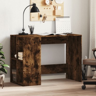 vidaXL Γραφείο Καπνιστή Δρυς 102x50x75cm από Επεξεργασμένο Ξύλο 1 τεμ.