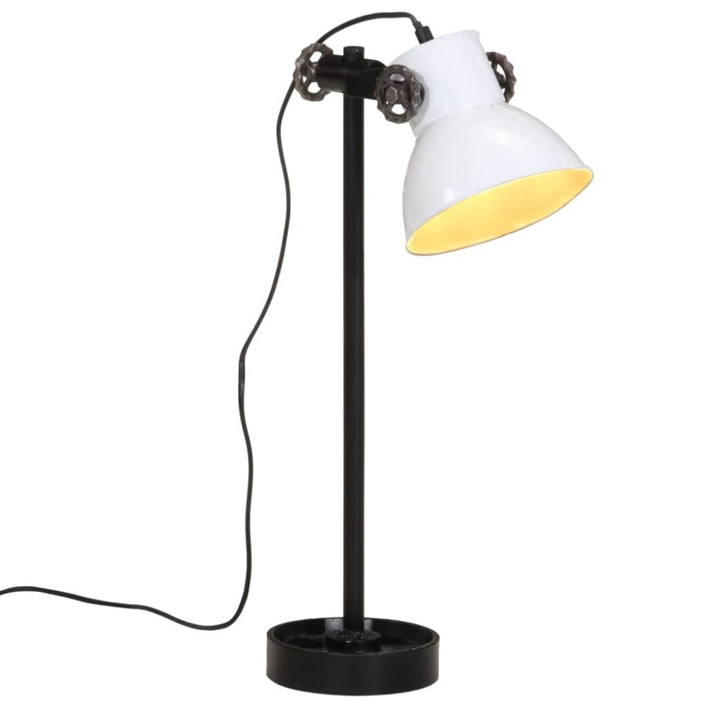 vidaXL Φωτιστικό Οροφής 25 W Αντικέ Λευκό 15x15x55 εκ. Ε27