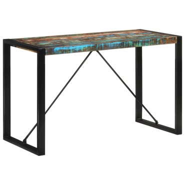 vidaXL Τραπεζαρία 120x55x76cm από Μασίφ Ανακυκλωμένο Ξύλο 1 τεμ.