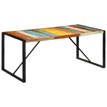 vidaXL Τραπεζαρία 175x90x76cm από Μασίφ Ανακυκλωμένο Ξύλο 1 τεμ.