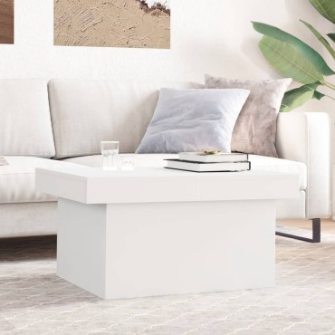 vidaXL Τραπεζάκι Σαλονιού Λευκό 100x55x40cm Επεξεργασμένο Ξύλο 1 τεμ.