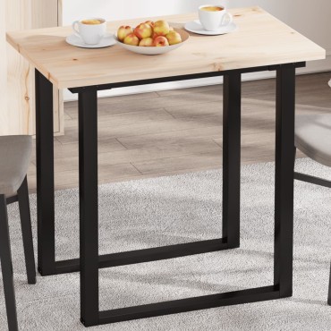 vidaXL Επιφάνεια Τραπεζιού Ορθογώνια 80x50x2,5cm Μασίφ Ξύλο Πεύκου 1 τεμ.