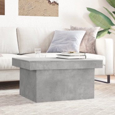 vidaXL Τραπεζάκι Σαλονιού Γκρι Σκυρ. 100x55x40cm Επεξεργασμένο Ξύλο 1 τεμ.