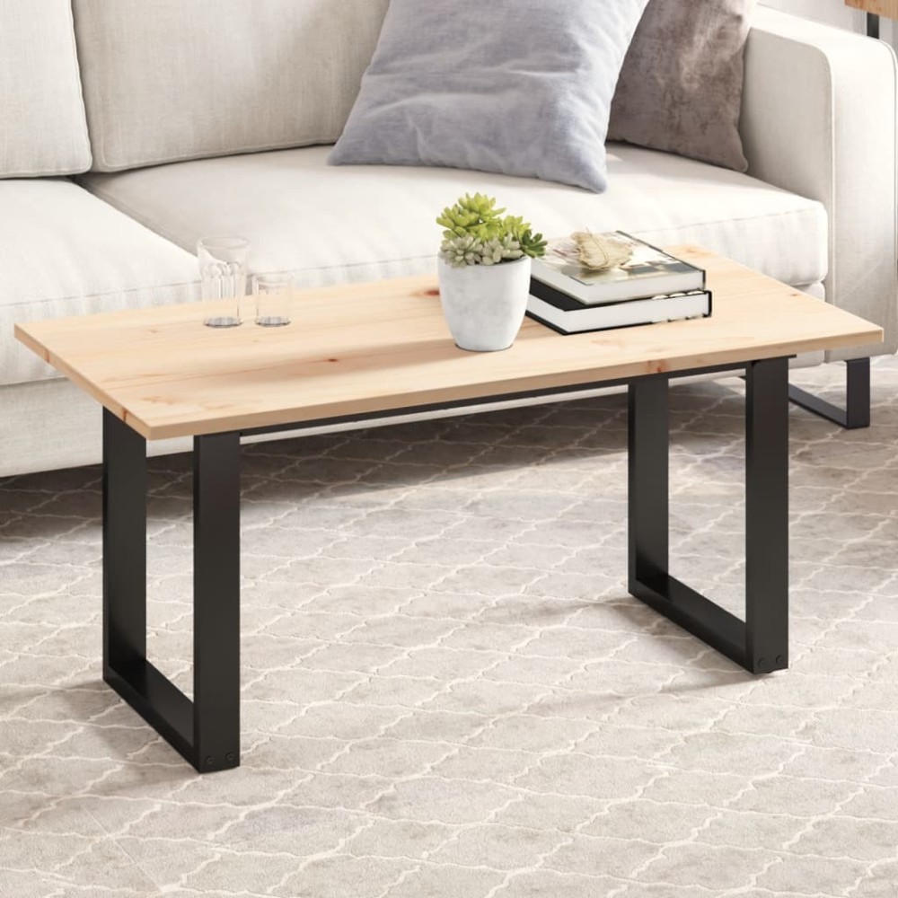 vidaXL Επιφάνεια Τραπεζιού Ορθογώνια 100x50x1,7cm Μασίφ Ξύλο Πεύκου 1 τεμ.