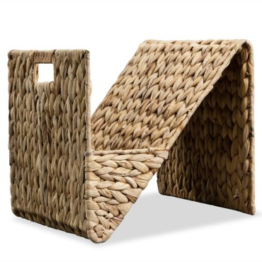 vidaXL Θήκη Περιοδικών 31x31x31cm από Υάκινθο του Νερού 1 τεμ.