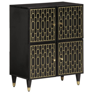 vidaXL Βοηθητικό Ντουλάπι 60x33x75cm από Μασίφ Ξύλο Μάνγκο 1 τεμ.