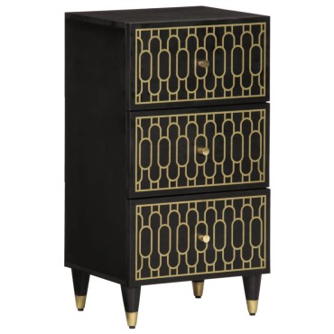 vidaXL Βοηθητικό Ντουλάπι 40x33x75cm από Μασίφ Ξύλο Μάνγκο 1 τεμ.