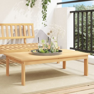 vidaXL Τραπέζι Κήπου 100x60x30cm από Μασίφ Ξύλο Ακακίας
