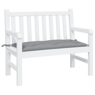 vidaXL Μαξιλάρι Πάγκου Κήπου Γκρι 100x50x7cm Ύφασμα Oxford