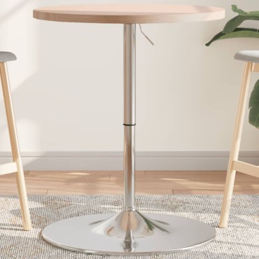vidaXL Τραπέζι Μπαρ 60x90,5cm από Μασίφ Ξύλο Δρυός 1 τεμ.