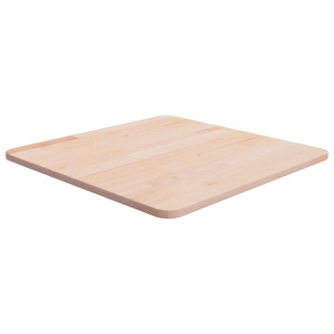 vidaXL Επιφάνεια Τραπεζιού Τετράγωνη 50x50x1,5cm Μασίφ Ξύλο Δρυς 1 τεμ.