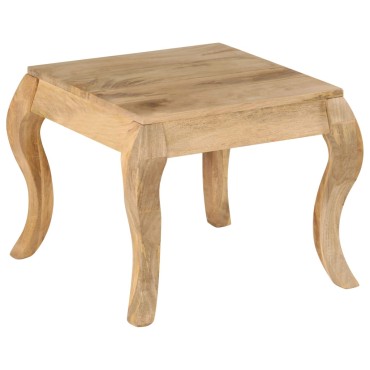 vidaXL Τραπεζάκι Βοηθητικό 45x45x40cm από Μασίφ Ξύλο Μάνγκο 1 τεμ.