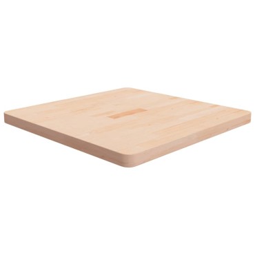 vidaXL Επιφάνεια Τραπεζιού Τετράγωνη 70x70x4cm Μασίφ Ξύλο Δρυός 1 τεμ.
