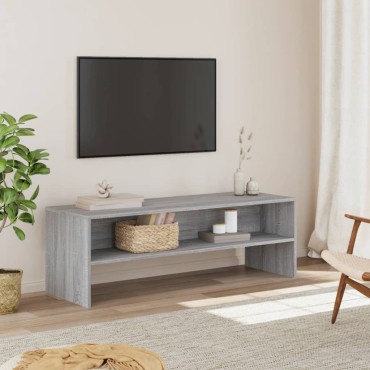 vidaXL Έπιπλο Τηλεόρασης Γκρι Sonoma 120x40x40cm Επεξεργασμένο Ξύλο