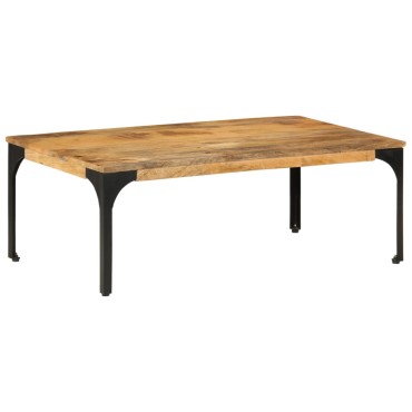 vidaXL Τραπεζάκι Σαλονιού 100x55x35cm από Μασίφ Ξύλο Μάνγκο 1 τεμ.