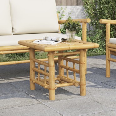vidaXL Τραπεζάκι Βοηθητικό 45x45x45cm από Μπαμπού 1 τεμ.