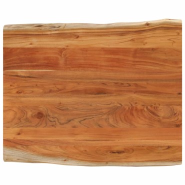 vidaXL Επιφάνεια Τραπεζιού Ορθογώνια 90x80x3,8cm Μασίφ Ξύλο Ακακίας 1 τεμ.