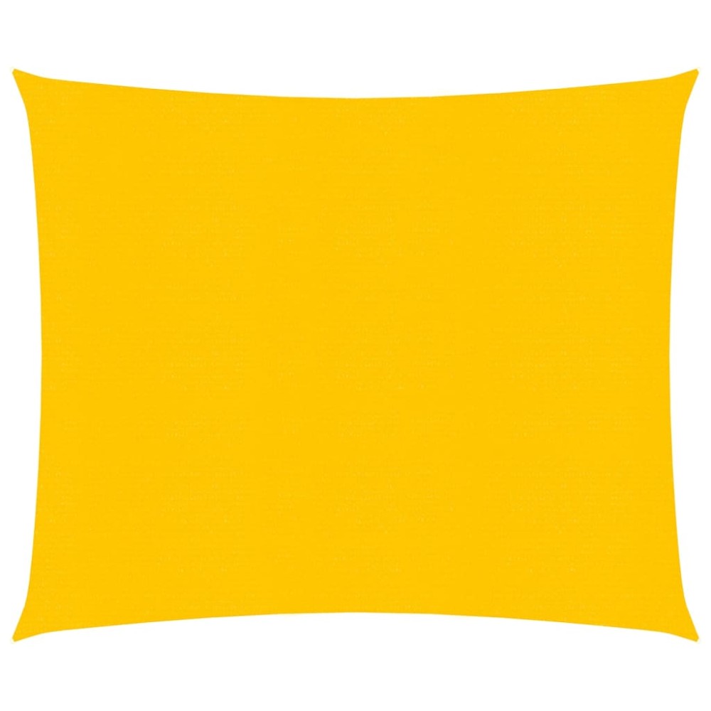 vidaXL Πανί Σκίασης Κίτρινο 2,5 x 3 μ. 160 γρ./μ² από HDPE