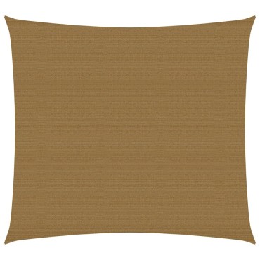 vidaXL Πανί Σκίασης Taupe 2,5 x 2,5 μ. από HDPE 160 γρ./μ²