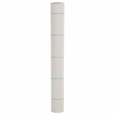 vidaXL Μεμβράνη Εδαφοκάλυψης Λευκή 1x25 μ. από Πολυπροπυλένιο