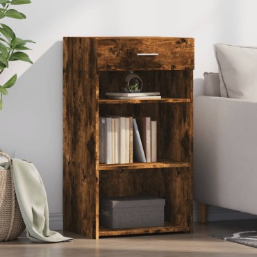 vidaXL Συρταριέρα Καπνιστή Δρυς 50x42,5x93cm από Επεξεργ. Ξύλο 1 τεμ.