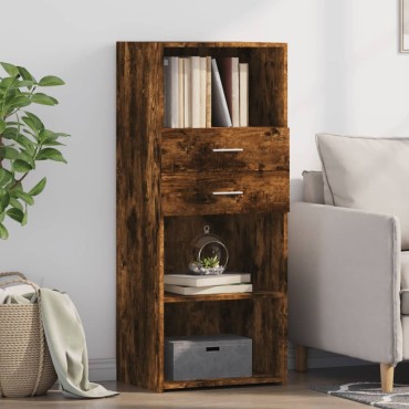 vidaXL Ντουλάπα Καπνιστή Δρυς 50x42,5x124cm από Επεξεργασμένο Ξύλο 1 τεμ.